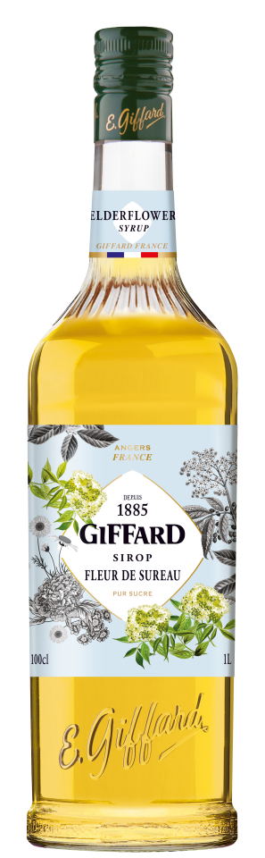 Giffard Mürver Çiçeği / Elder Flower Şurubu 1 Lt
