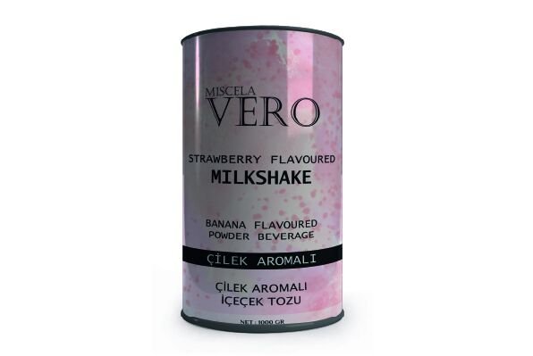 Miscela Vero Çilekli Milkshake Silindir Kutu