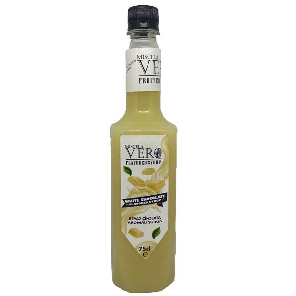Miscela Vero Beyaz Çikolata Şurubu