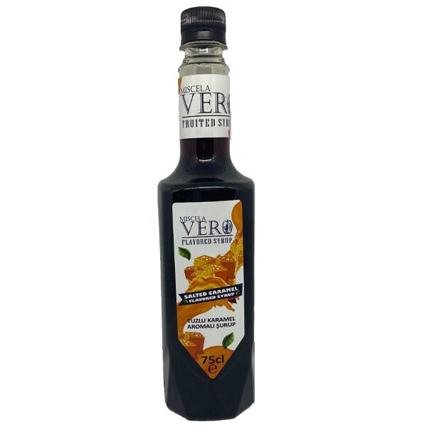 Miscela Vero Tuzlu Karamel Şurubu 750 Ml