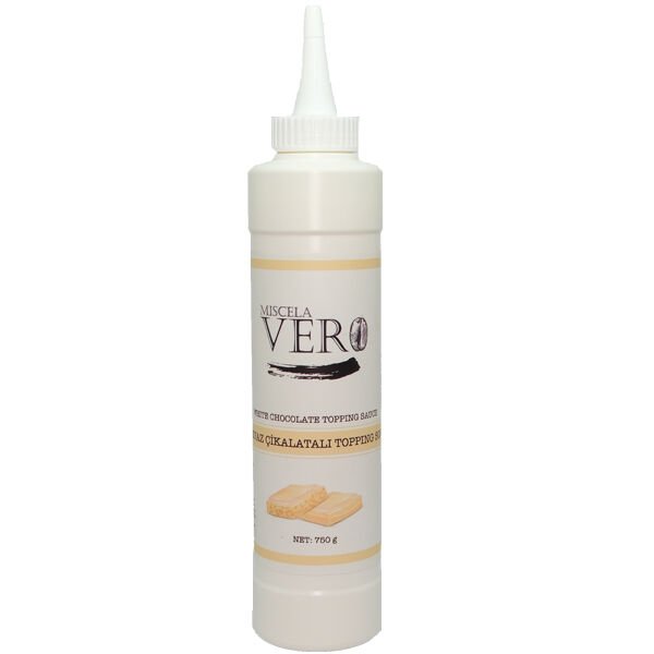 Miscela Vero Beyaz Çikolata Dekor ve Topping Sosu 750 Gr.