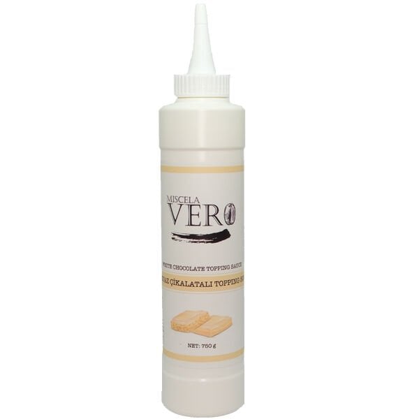 Miscela Vero Beyaz Çikolata Dekor ve Topping Sosu 750 Gr.