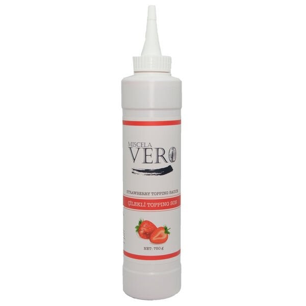 Miscela Vero Çilek Dekor ve Topping Sosu 750 Gr.