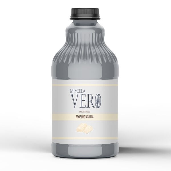 Miscela Vero Beyaz Çikolata Bar Sosu 2,5 Kg.